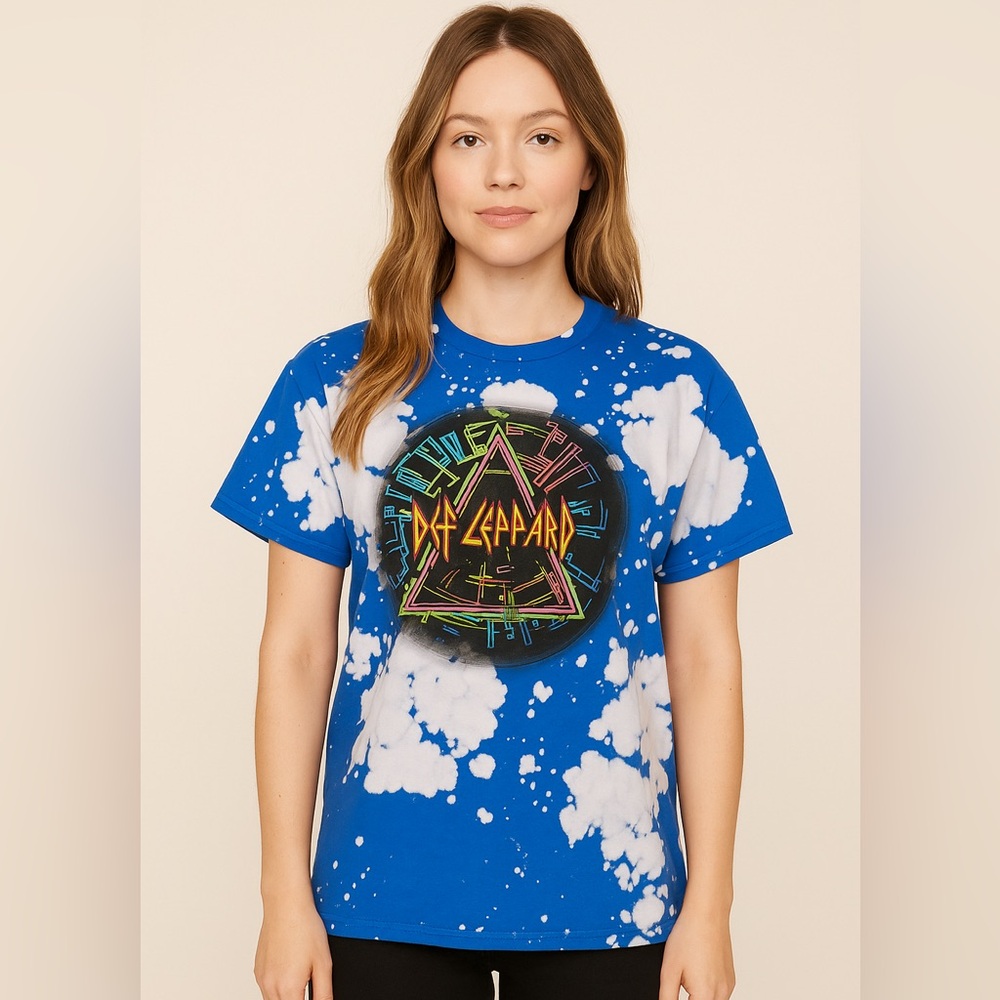 Def Leppard Graphic T-Shirt with Logo